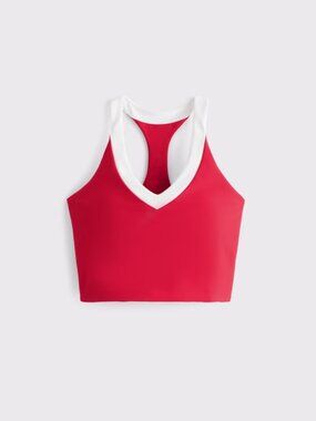 ❤️✨ Abercrombie YPB sculptLUX Racerback V-Neck Tank – NWT ✨❤️